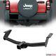 For 02-07 Jeep Liberty Class 3/iii Trailer Hitch Receiver Rear Tube Towing Kit