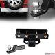 For 07-18 Jeep Wrangler Class 3/iii Trailer Hitch Tube+2 Ball Towing Mount Kit