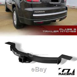 For 2007-2017 Acadia/Limited Class 3 Matte Black Trailer Hitch Receiver Tow 2