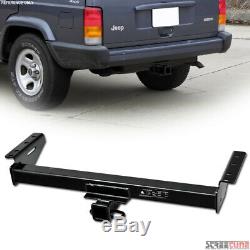 For 84-01 Jeep Cherokee Class 3/Iii Trailer Hitch Receiver Rear Tube Towing Kit