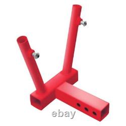 For Jeep Gladiator 20-22 Steinjager Red Baron Hitch Mounted Dual Flag Holder Kit