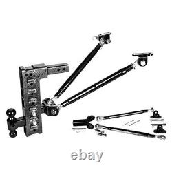 Gen-Y Hitch GH-0101 Adjustable Stabilizer Kit for Ball Mounts with 2.5 Receivers