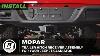 Jeep Jt Gladiator Install Mopar Trailer Hitch Receiver Assembly
