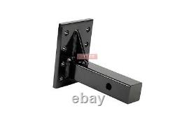 Mounting Pintle Hitch KIT Mounting Plate With 8 Ton 2 inch Ball for Trailers