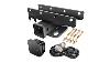 Nilight 2 Inch Rear Bumper Tow Trailer Hitch Receiver Kit