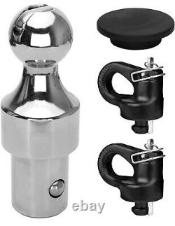 Puck System Gooseneck Hitch Ball Kit For Chevy/Ford/GMC/Nissan 2-5/16 60692