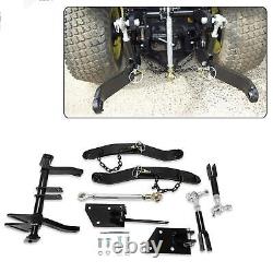 Rear 3 Point Hitch Kit withThe Onan Engine Receiver Hook For John Deere 318 to 430