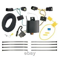 Rear Class 3 2 Trailer Hitch Tow Wiring Harness Kit for Ford Transit 150 / 250