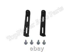 Rear Step Bumper Chrome Face Bar Pad Hitch Bracket Screws Kit For 2000-06 Tundra