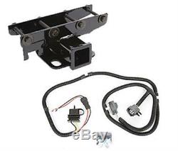 Receiver Trailer Hitch and Wire KIT 2 for Jeep Wrangler JK 2007-18 JH45K