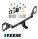 Reese Trailer Hitch Receiver With Wiring Harness Kit For 16-19 Honda Civic Sedan