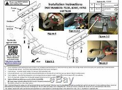 Reese Trailer Tow Hitch For 06-12 Toyota RAV4 with Wiring Harness Kit