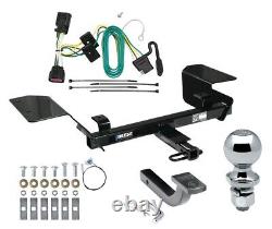 Reese Trailer Tow Hitch For 06-13 Chevy Impala with Wiring Draw Bar Kit + 2 Ball