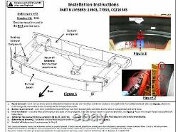 Reese Trailer Tow Hitch For 16-19 Chevy Cruze with Wiring Harness Kit