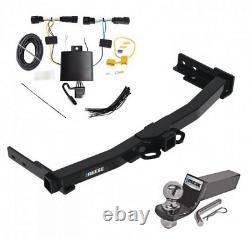 Reese Trailer Tow Hitch For 21-23 Jeep Grand Cherokee L with Wiring Kit + 2 Ball