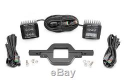 Rough Country 70686 Universal Hitch Mount Black Series LED Light Kit for