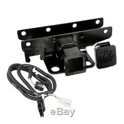 Rugged Ridge 2 Receiver Trailer Hitch Kit for Jeep Wrangler 2007-18 11580.60