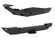 Smittybilt Black Xrc Rear Withhitch & Front Withwinch Plate Bumpers Kit For Cherokee