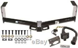 TRAILER HITCH FOR 2010-2013 TOYOTA TUNDRA With OEM REPLACEMENT WIRING HARNESS KIT