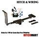 Trailer Hitch & Tow Wiring Kit For 99-10 Volkswagen Beetle Except Turbo S 1 1/4