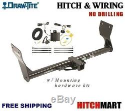 TRAILER HITCH & WIRING KIT FOR 2015-2018 FORD EDGE exc SPORT, TITANIUM 75214