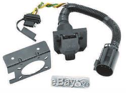 TRAILER HITCH & WIRING KIT With 4-WAY & 7-WAY FOR TRAILER BRAKES & MOUNT BRACKETS