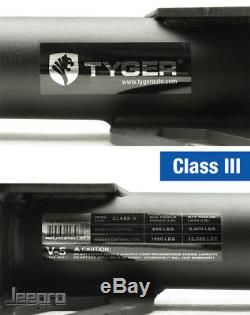 TYGER Hitch Kit Class 3 with 2 Receiver For 00-14 Econoline Van E-150/250/350