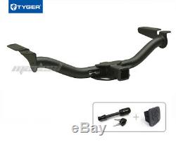 TYGER Hitch Kit Class 3 with 2 Receiver For 07-14 Ford Edge /07-15 Lincoln MKX
