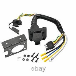 Trailer Hitch 7 Way RV Wiring Kit For 20-22 Toyota Highlander Plug Prong Control