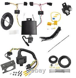 Trailer Hitch 7 Way Wiring Kit For 22-23 Acura MDX Plug Play Brake Control Ready