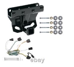 Trailer Hitch For 07-10 Jeep Grand Cherokee Except SRT-8 with Wiring Harness Kit