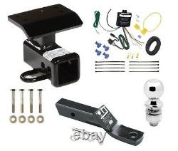 Trailer Hitch For 09-11 Volkswagen Tiguan Complete Package Wiring Kit & 2 Ball