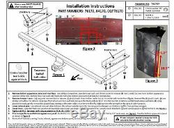 Trailer Hitch For 18-19 Honda Odyssey With Fuse Provisions with Wiring Harness Kit