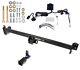 Trailer Hitch For 21-23 Toyota Sienna With Wiring Kit Hidden Removable 2 Receiver