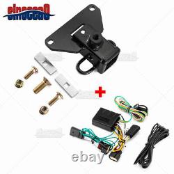 Trailer Hitch Kit With Wiring Harness For 2020 2021 2022 2023 Jeep Gladiator JT