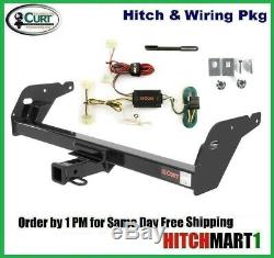 Trailer Hitch & Tow Wiring Kit For 1996-2004 Toyota Tacoma Pickup Class 3 13013