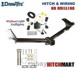 Trailer Hitch & Tow Wiring Kit for 2012-2020 Dodge Journey without LED Taillight