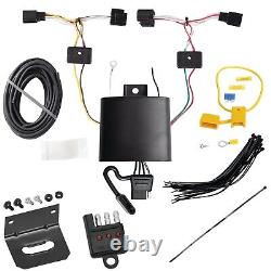 Trailer Hitch Wiring Harness Kit with Light Tester For 2022 Acura MDX Plug & Play