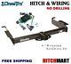 Trailer Hitch & Wiring Kit For 2000-2002 Chevy / Gmc Van 1500 2500 3500 75189