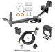 Trailer Tow Hitch & 7-way Rv Wiring For 15-20 Ford F-150 Harness Kit With Bracket