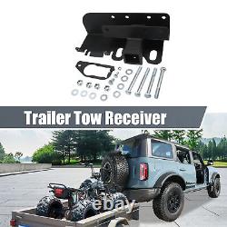 Trailer Tow Hitch Assembly Kit for Ford Bronco 2021-2023 Hitch Receiver Black