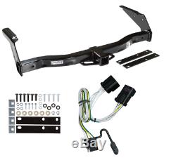 Trailer Tow Hitch For 01-03 Dodge Van Ram 1500 2500 3500 with Wiring Harness Kit