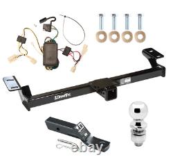 Trailer Tow Hitch For 01-05 Toyota RAV4 Complete Package with Wiring Kit & 2 Ball