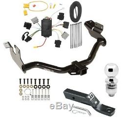 Trailer Tow Hitch For 05-07 Ford Escape Mazda Tribute with Wiring Kit and 2 Ball
