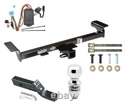 Trailer Tow Hitch For 07-09 Acura RDX Complete Package with Wiring Kit & 2 Ball