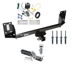 Trailer Tow Hitch For 07-18 BMW X5 Complete Package with Wiring Kit & 1-7/8 Ball