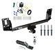 Trailer Tow Hitch For 07-18 Bmw X5 Complete Package With Wiring Kit & 2 Ball