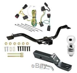 Trailer Tow Hitch For 08-12 Buick Enclave Chevy Traverse with Wiring Kit & 2 Ball