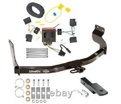 Trailer Tow Hitch For 08-12 Ford Escape All Styles with Wiring Kit + Draw Bar Kit