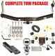 Trailer Tow Hitch For 08-12 Ford Escape Pkg With Wiring Draw Bar Kit And 2 Ball